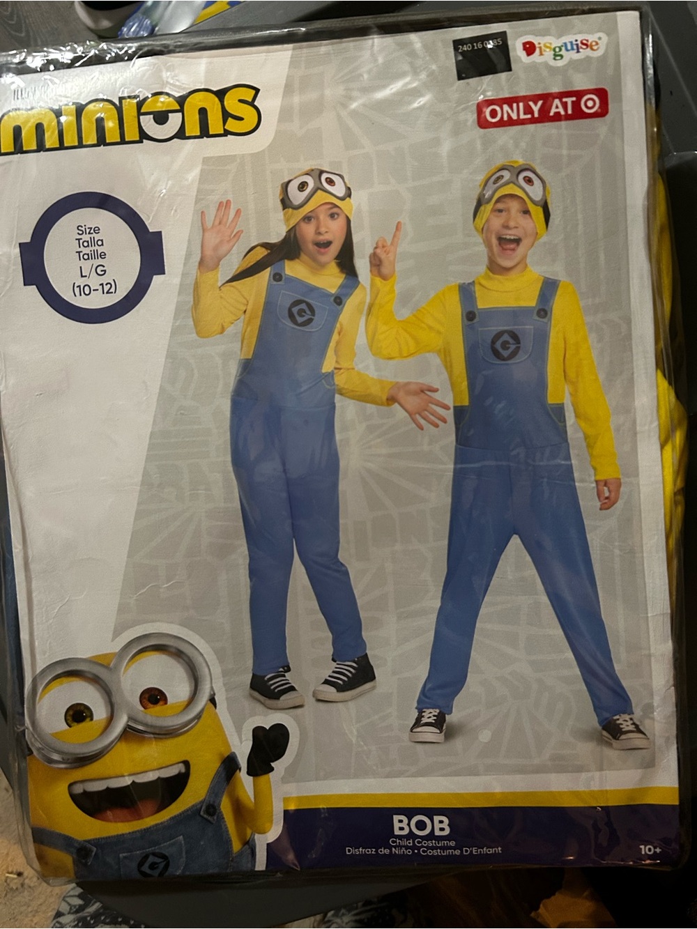 Disguise Minions Bob Yellow & Blue Kids Costume